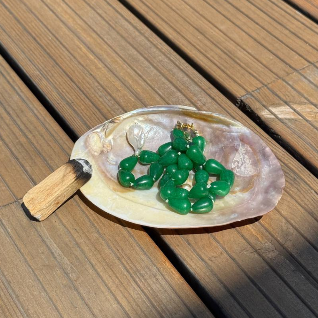 Colier, Emerald Baroque
