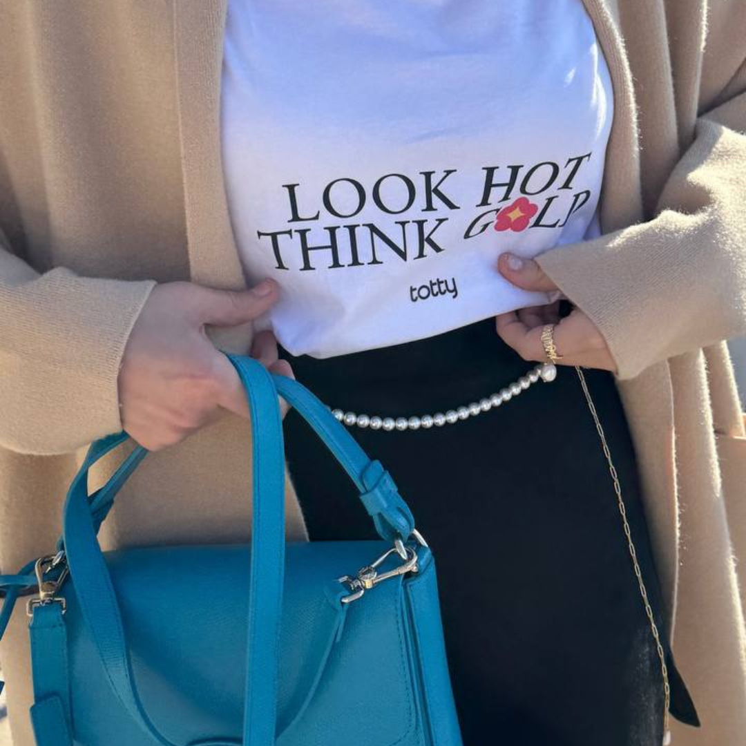 Tricou, Look Hot Think Gold