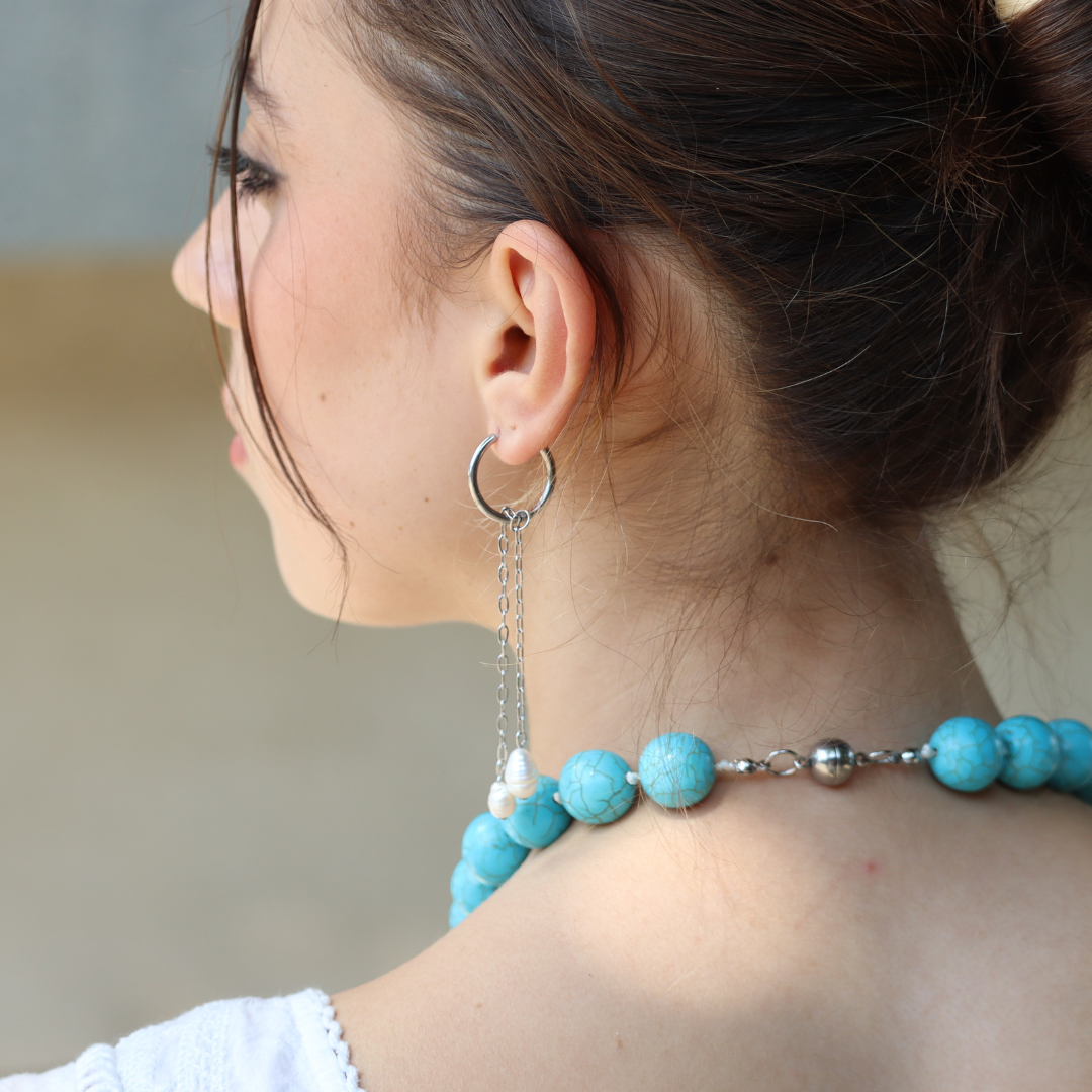 Colier, Azur Aimanté