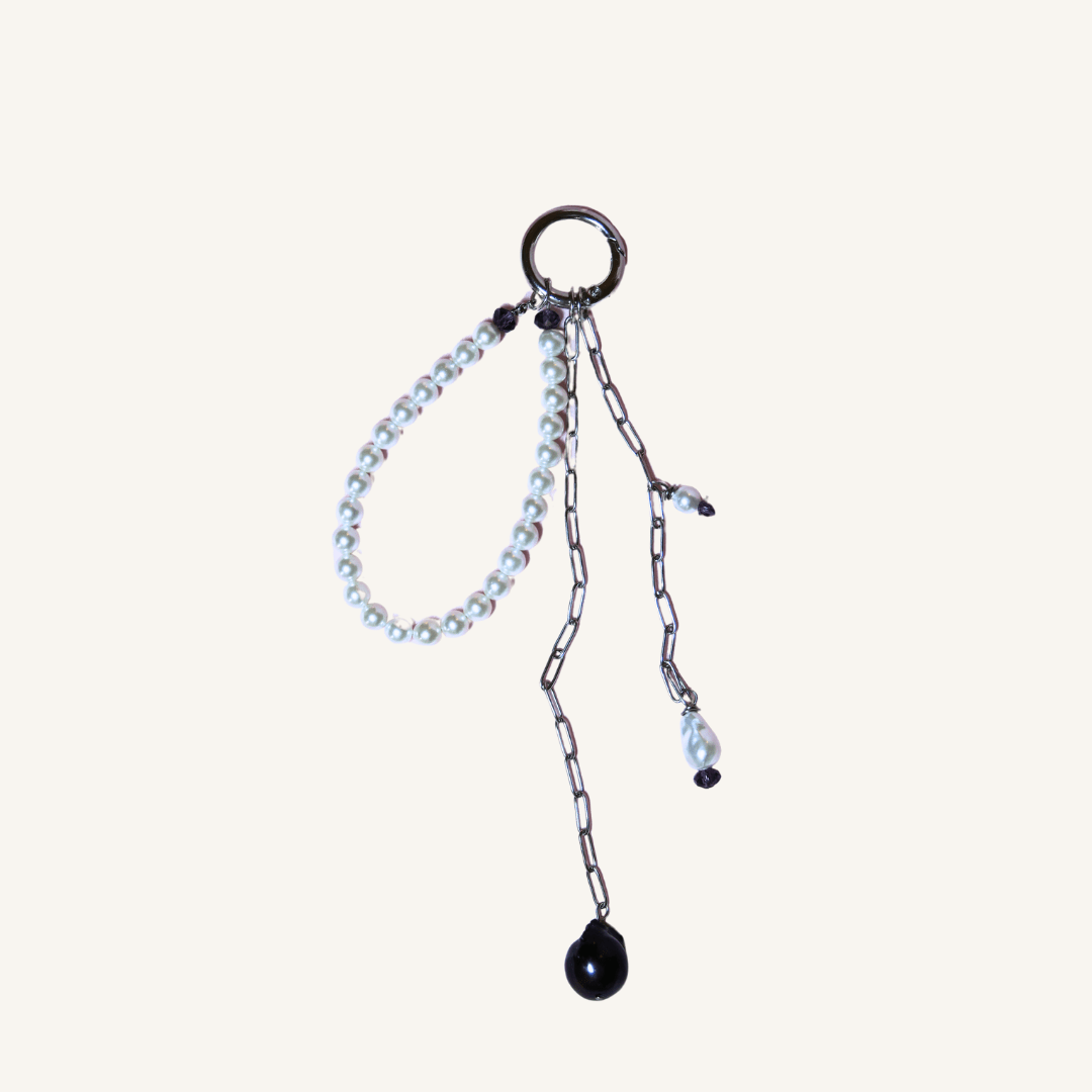 Breloc geanta, Petrol - Totty