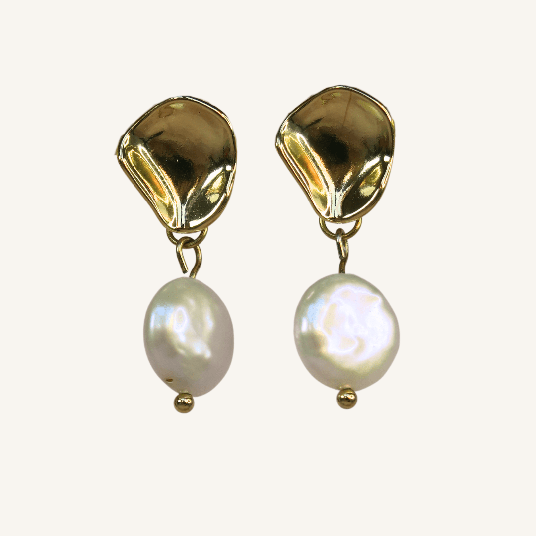 Cercei cu Perle naturale, Audrey - Totty